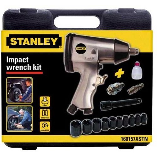 Stanley Pneumatic Impact Key1/2 " + Priloge 10 psov, (21121729) Cene