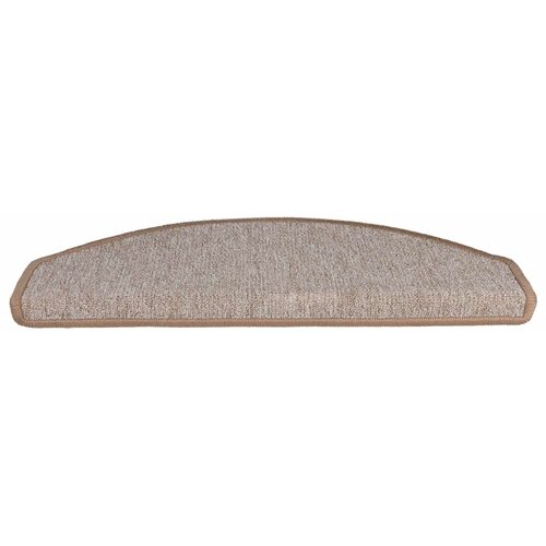  Prostirke za stepenice 20 kom 65x24x4 cm svijetlosmeđe poluokrugle velike Slike