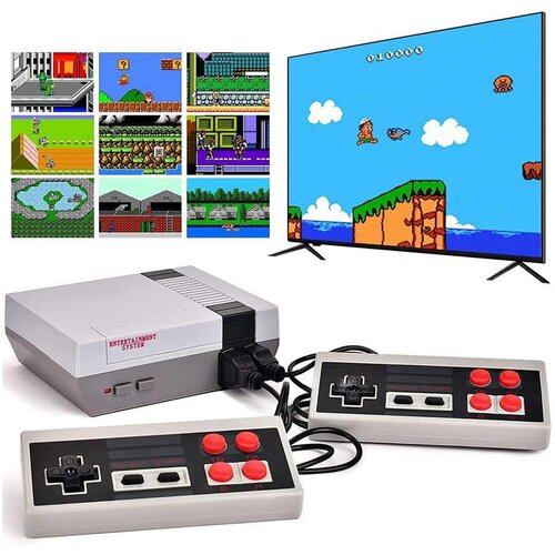 Mini RETRO KONZOLA - NINTENDO 620 UGRADJENIH KLASICNIH IGRICA S KONTROLEROM Slike