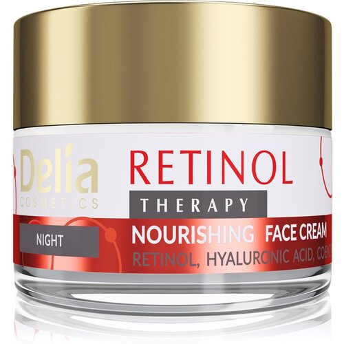 Delia Cosmetics Retinol Therapy hranjiva noćna krema 50 ml Slike