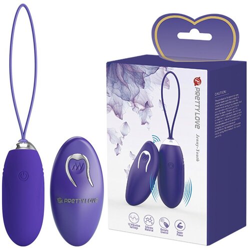 Pretty Love fantazija Vibro jaje sa bezičnim daljinskim Jenny Cene