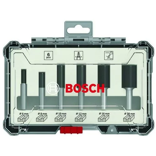 Bosch Set glodala (6 -dij., Promjer brtve: 8 mm)