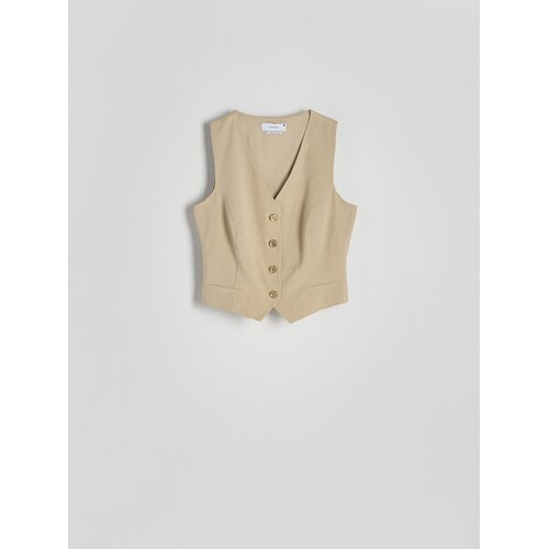 Reserved LADIES` VEST - bež Cijene