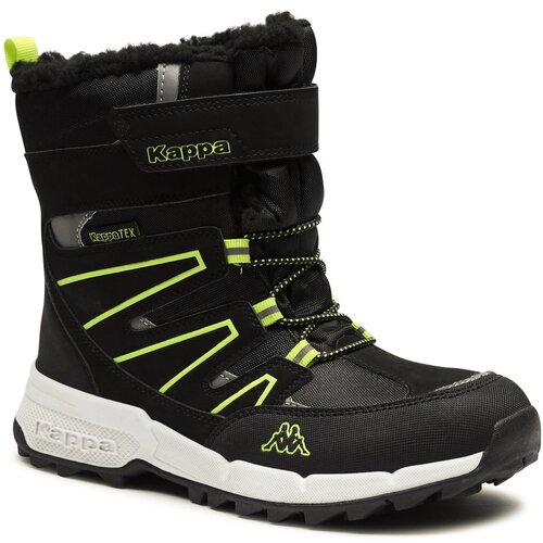 Kappa Škornji za sneg 260975T Black/Lime 1133 Cene