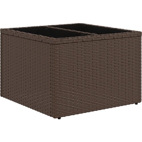 vidaXL 6-dijelni vrtni kauč set s jastucima sivi Poli Ratan, 2-sjedalo vrtni kauč s pohranom i jastucima smeđi Poli Ratan Cijene