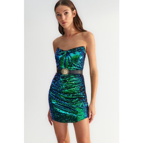 Trendyol Dress - Green - Bodycon Slike