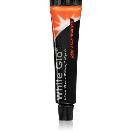 White Glo Charcoal pasta za izbjeljivanje s aktivnim ugljenom za putovanje 24 g Slike