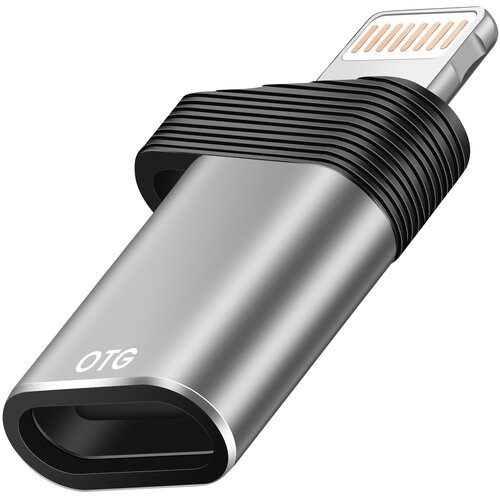 LINQ OTG adapter USB-C na Lightning, hitrost 480Mbps, Srebrna, (5000220185) Cene