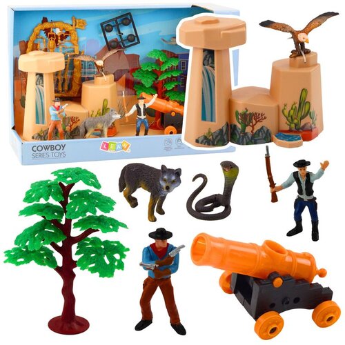  Kaubojski set figura Divljeg zapada Kaubojski brod Top Cijene