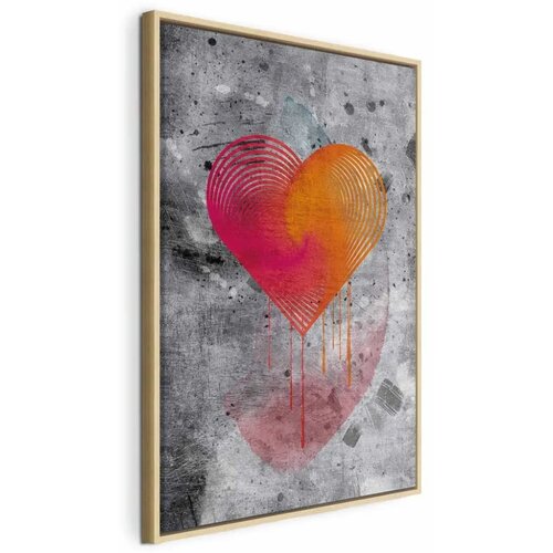  Slika - Sincere Confession (1 Part) Vertical 80x120 U prirodnom drvenom okviru Cene