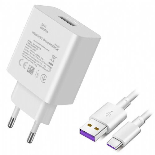 Rivacase Huawei original hišni polnilec 4A 40W (SUPER CHARGE) HW-100400E00 s kablom Type C HL-1289 5A - original Cene
