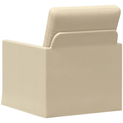  Fotelja Krem 70 x 81 x 82 cm Tkanina Slike