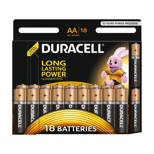 Duracell Alkalna baterija DBAA18, AA, 1.5V, Blister 18 komada Cijene