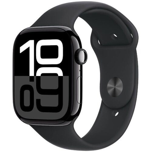 Apple watch series 10 42 mm gps aluminium jet black sport band m/l MWWF3QV/A pametni sat Cene