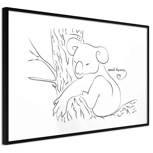  Poster - Resting Koala 45x30