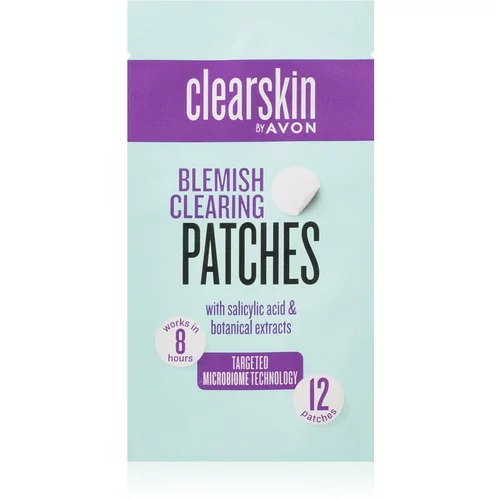 Avon Clearskin Blemish Clearing obliži za problematično kožo proti aknam 12 kos