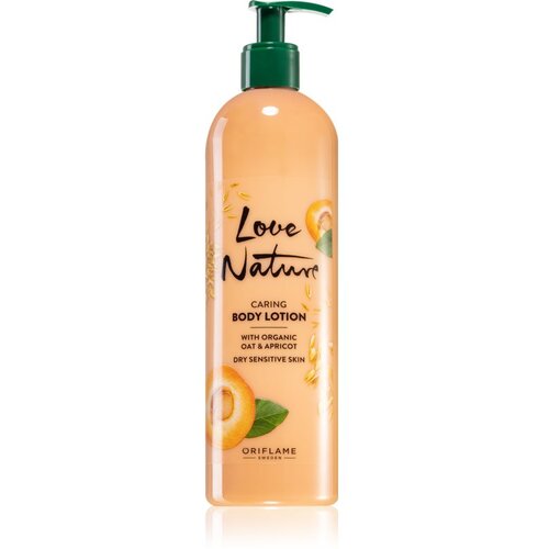 Oriflame Love Nature Organic Oat &amp;amp; Apricot mlijeko za njegu tijela 500 ml Slike