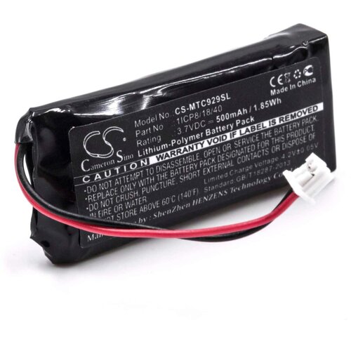 VHBW Baterija za Midland BT City, 500 mAh Slike