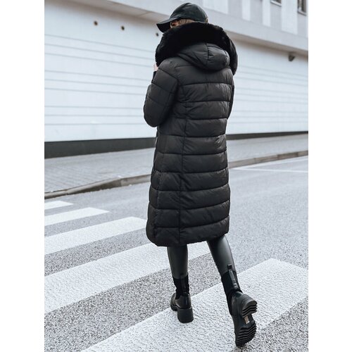DStreet Women's quilted winter jacket SNOWSCAPE black Slike