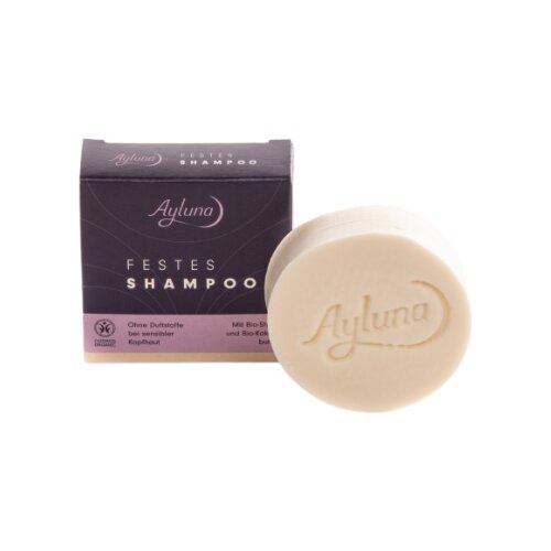 Ayluna čvrsti &amp;scaron;ampon - bio shea i bio kakao maslac Slike