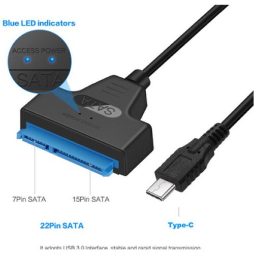USB C na Sata 22 pin Napojni Kabl NKC-K022 ( 55-067 ) Cene