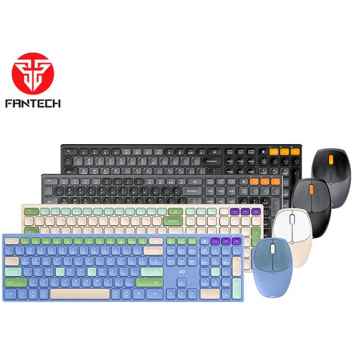 Fantech Combo mi&amp;scaron; i tastatura wireless WK-895 plavi Slike
