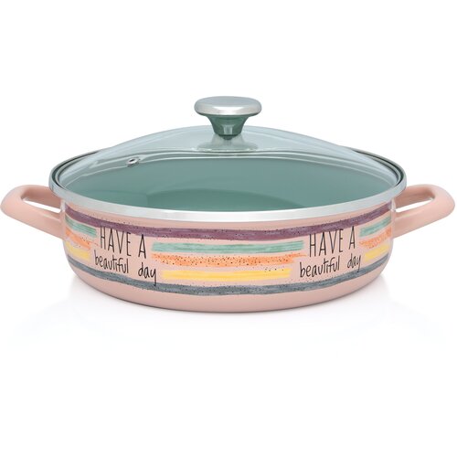 Metalac tava HAVE A BEAUTIFUL DAY 26cm/4lit Slike