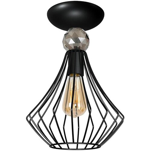  Plafonski luster JEWEL 1xE27/60W/230V crni Cene