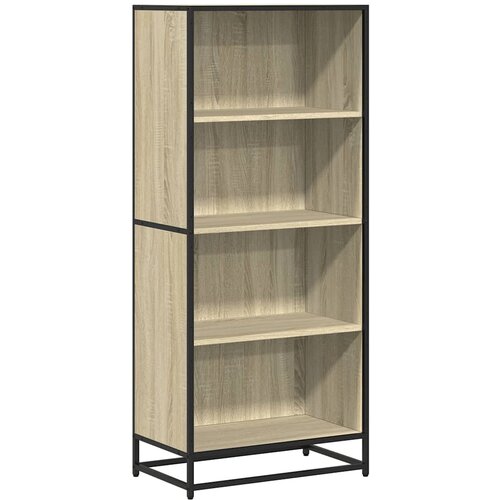Maison Chic Knjižna omara - Knjižni regal sonoma hrast 60x35x139 cm inženirski les, (21725159) Slike