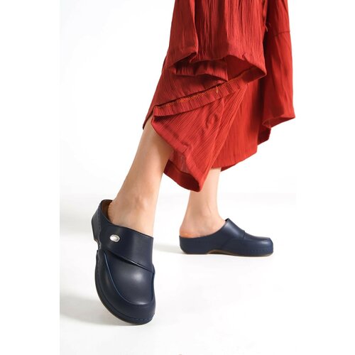Capone Outfitters Mules - Dark blue - Wedge Cene