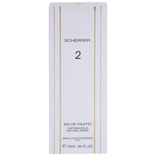 Jean Louis Scherrer Scherrer 2 toaletna voda za žene 25 ml Slike