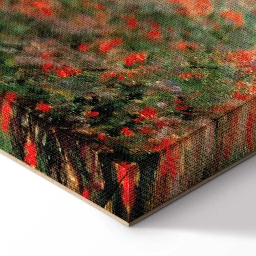  Slika - Claude Monet &amp;ndash; Field with wild Poppies 60x40 Akustična Slike