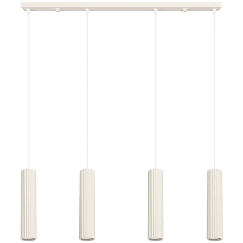 Sollux Lighting Viseča svetilka KARBON 4L bež, (5000352392) Cene