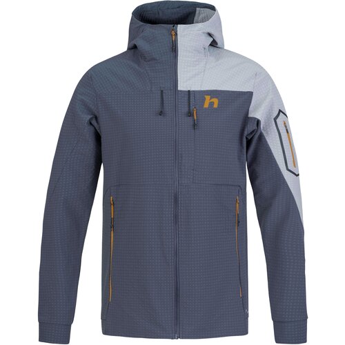 HANNAH men's lightweight jacket aren hoody india ink/sharkskin Slike