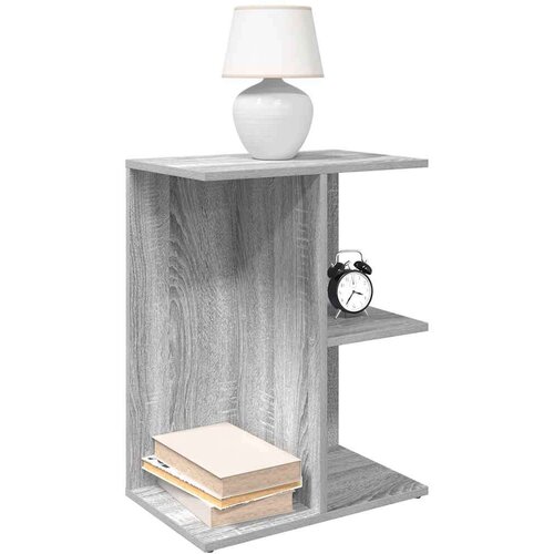 vidaXL Noćni ormarić siva sonoma 46,5x29x61 cm konstruiranog drva Cijene