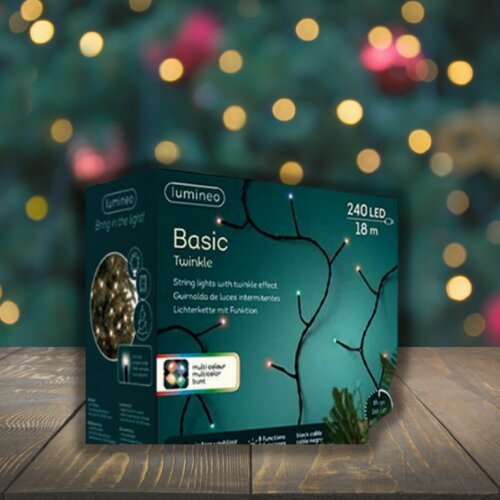  Novogodi&amp;scaron;nja rasveta 240L Topla bela Lumineo Basic Slike