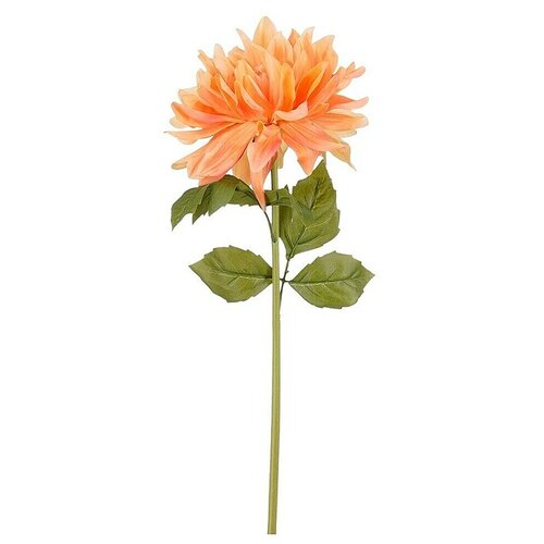 Edelmann Umetna roža Dalija (Oranžna, Plastika, 61 cm) Cene
