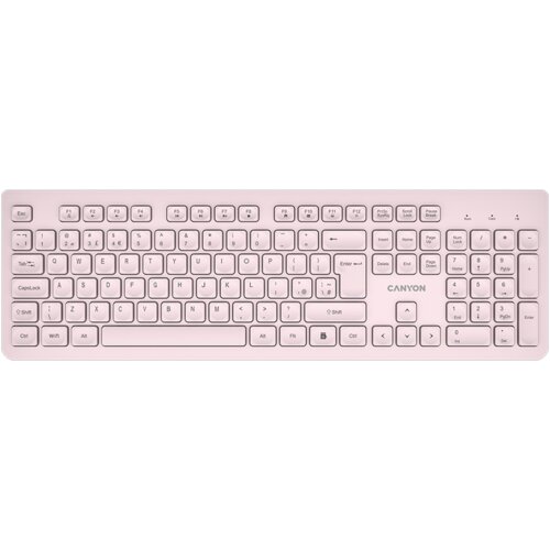 Canyon HKB-W01 UK/US AAA Wireless Tastatura Beige Cene