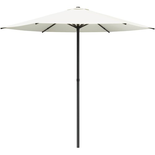 vidaXL Vrtni dežnik 230 x 230 cm Poliester Pravokotna Krem, (5000252669) Cene