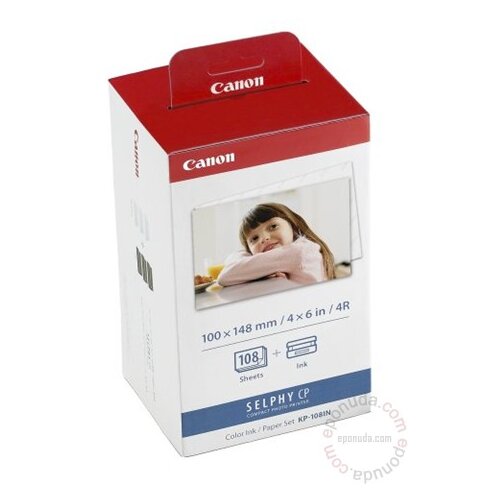 Canon KP-108 IN 10x15 cm print cartridge/paper kit Slike