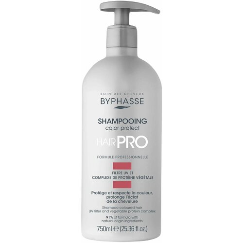 Byphasse hair pro šampon za farbanu kosu color protect 750ml Slike
