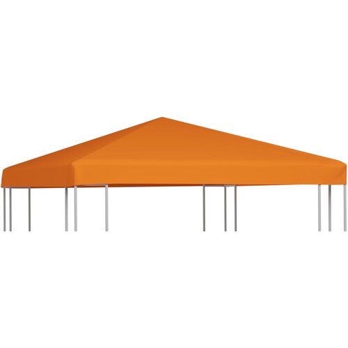 vidaXL pokrov za sjenicu 310 g/m² 3 x 3 m narančasti Cijene