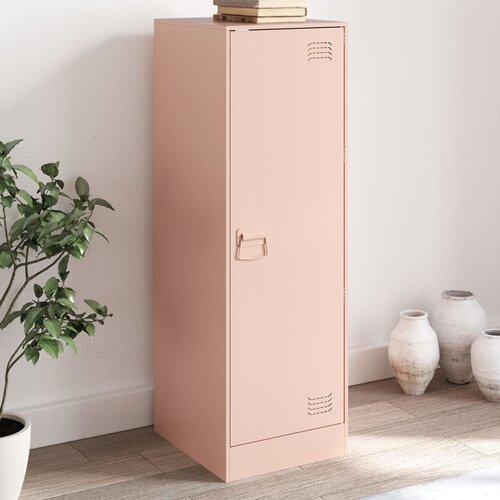  The Living Store Komoda roza 34,5x39x107 cm jeklo - Komoda, (21456284) Slike