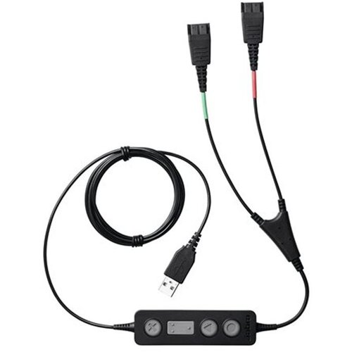 Jabra Link 265 USB with 2 QD Training cable with mute option ( 265-09 ) Cene