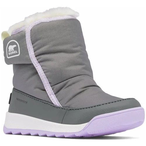 Sorel škornji 2101341 WHITNEY II PLUS BOOTIE WP D quarry, lavender cloud 29