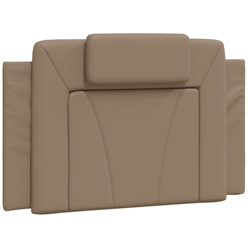 vidaXL Jastuk za uzglavlje boja cappuccina 90 cm od umjetne kože Cene