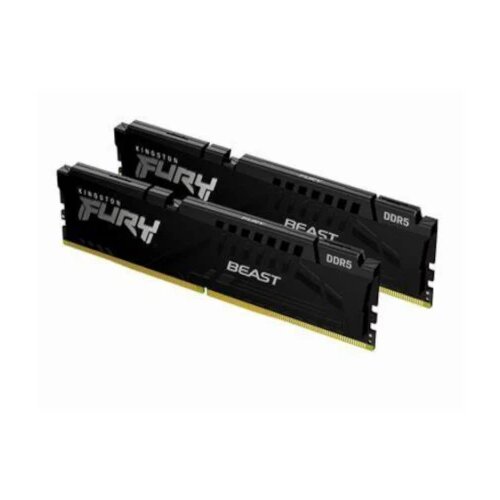 Kingston Memorija 64GB(2x32GB)/DIMM/DDR5/CL40/Fury Beast XMP Cene