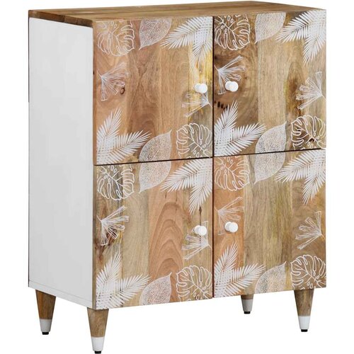 VidaXL Bivak 60x33,5x75 cm Masivni les Mango Slike