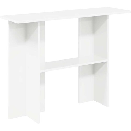  Konzolna stolica Bijela 100 x 30 x 75 cm Konstruirano drvo - Bijela Cijene