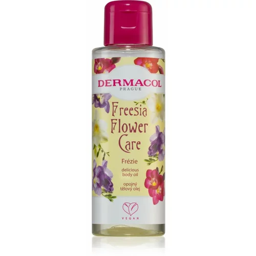 Dermacol Flower Care Freesia razkošno hranilno olje za telo 100 ml